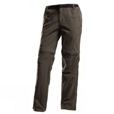 Pantalones Regatta Xert Stretch Zip Off Hombre - Verde Oscuro Oliva - Chile TOF896247